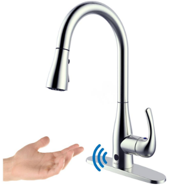 Flow Motion Activated Single-Handle Pull-Down Kitchen Faucet