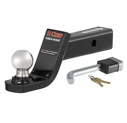 Curt Towing Starter Kit With 2in. Ball (2in. Shank, 7,500 Lbs., 4in. Drop)