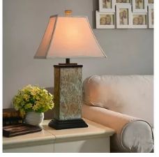 Copper Grove Hersey Natural Slate 29-inch Table Lamp