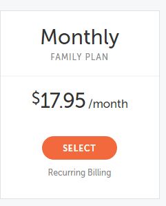 Monthly Family Plan For Only $17.95/month