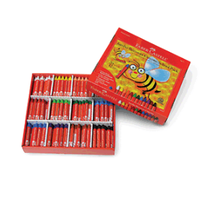Jumbo Beeswax Crayons 240 Ct School Pack