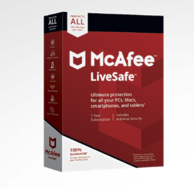 McAfee LiveSafe - 2 Year - Service