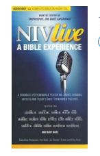 NIV Live: A Bible Experience--CDs with DVD