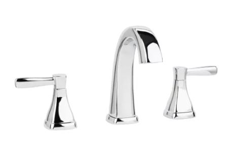 Miseno MNO641CP Elysa-V Widespread Bathroom Faucet with Solid Brass Push-Pop Drain Assembly