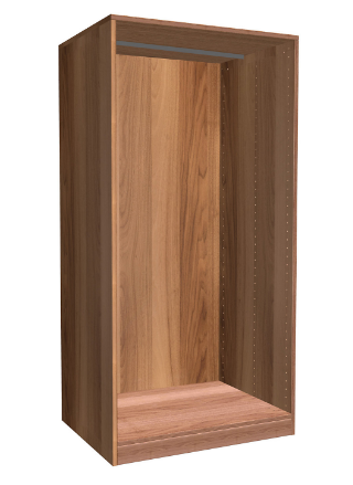 Form Darwin Walnut effect Large chest cabinet (H)1506mm (W)750mm (D)566mm