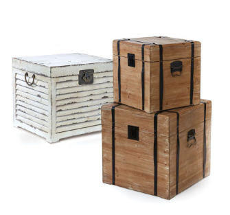 Wooden Storage Trunks