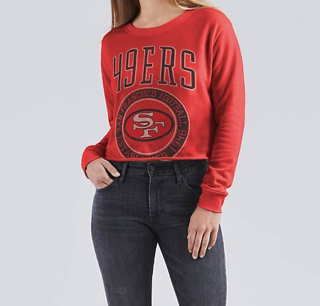 Levi's NFL Cropped Crewneck Sweatshirt