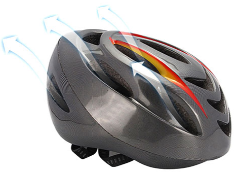 Wireless Remote Control Smart Steering LED Bicycle Helmet