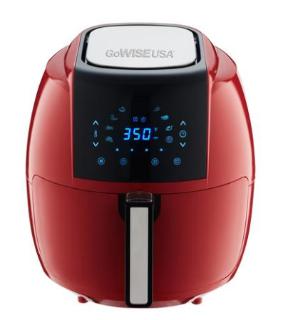 1700-Watt 5.8-QT 8-in-1 Digital Air Fryer And 50 Recipes For Your Air Fryer Book