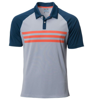 Adidas Mens Climacool 3-Stripe Competition Polo