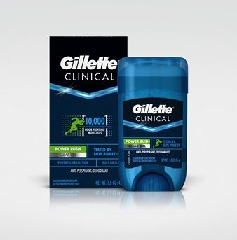 Clinical Clear Gel Power Rush Antiperspirant/Deodorant