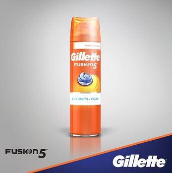 Fusion Hydra Gel Cooling Shave Gel