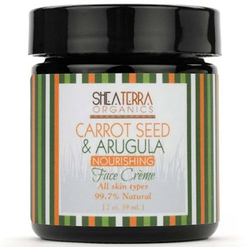 Shea Terra Organics Carrot Seed And Arugula Nourishing Face Creme - 2 oz
