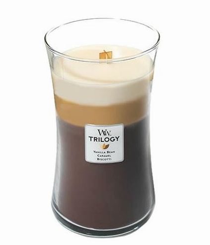 Woodwick Cafe Sweets Trilogy Large Jar Candle