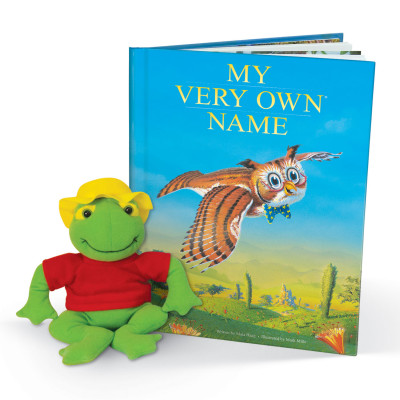 My Very Own Name Personalized Book And Plush Frog