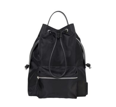 Mens Briony Large Backpack - Black Nylon