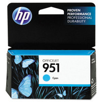 HP Officejet Pro 8600 OEM Cyan Inkjet Cartridge for (CN050AN)(HP 951)