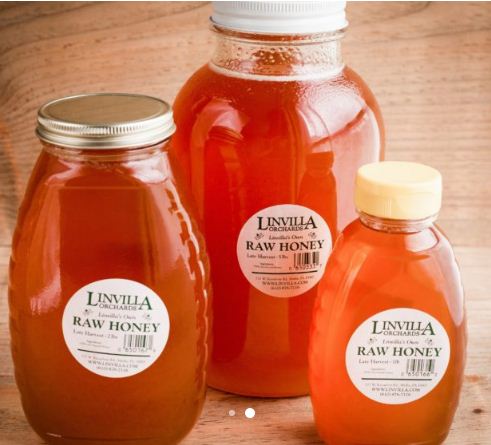 Linvilla’s Own Raw Honey 2 Lb. Jar