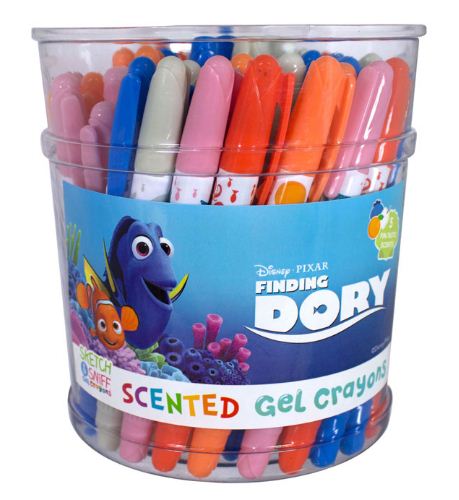 Disney•Pixar Finding Dory Bucket of 50 Gel Crayons