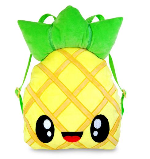 Plush Backpack Pineapple