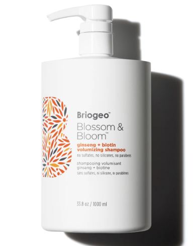 Blossom & Bloom Ginseng + Biotin Volumizing Shampoo 33.8 oz