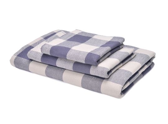 Japanese Komon Double-Sided Towel Set