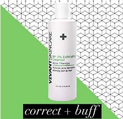 Vivant Skin Care BP 3% Exfoliating Cleanser Acne Treatment (8 fl. oz.)