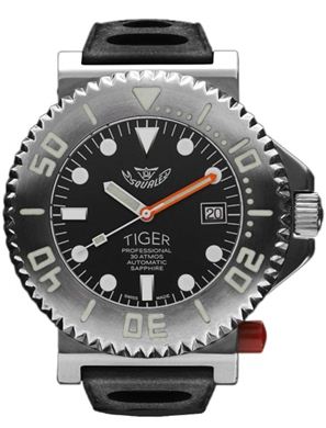 Squale Tiger, Limited Edition Swiss Automatic 300 Meter Dive watch with Locking Bezel