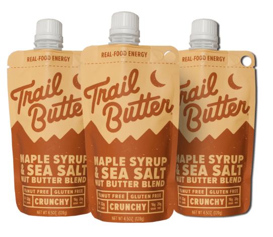 3 Maple & Sea Salt Nut Butter Blend 4.5 Oz Pouch Packs