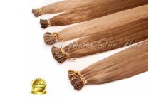 I-Tip Brazilian Gold Remy Double Drawn Hair Extensions - 25 Strands