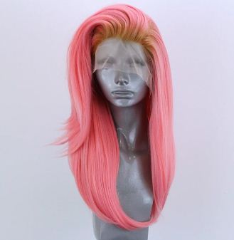 Lily- Strawberry Blonde Rooted Pastel Pink