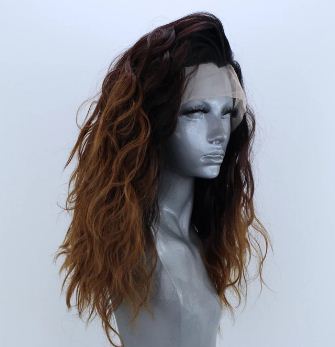 Luna- Mahogany Brown Ombre Wig