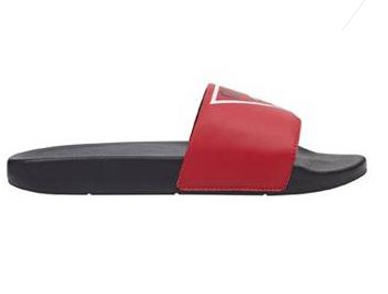 Enelo Padded Logo Slide Sandals