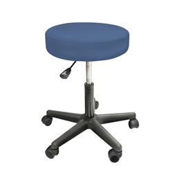 Solutions Rolling Stool - Burgundy